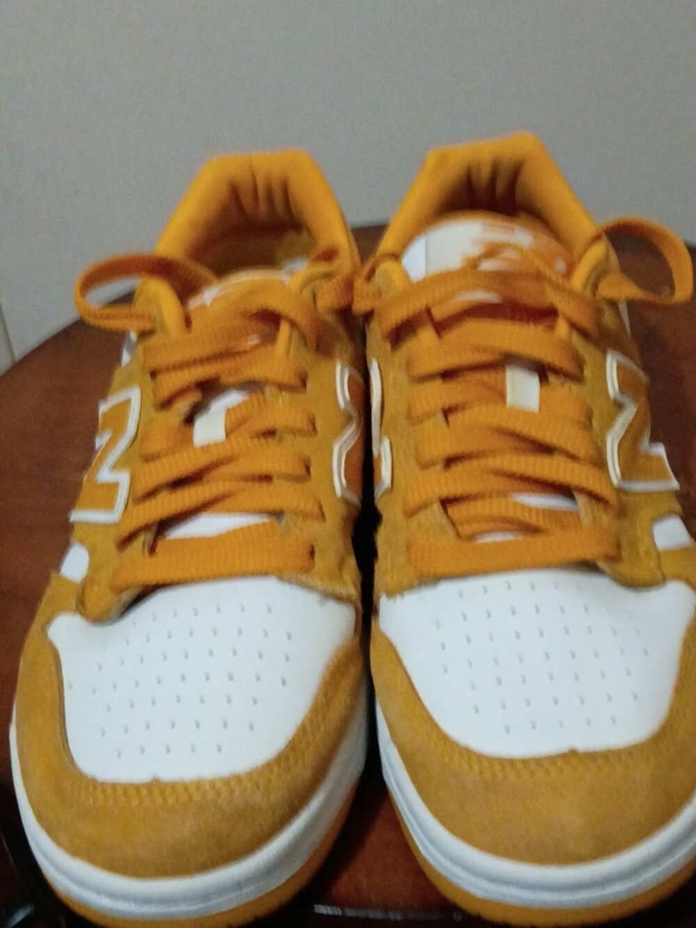 New Balance 480 Shoes Mens Size 7 Skate Suede BB480LWA Sneakers Varsity Gold - Picture 5 of 13